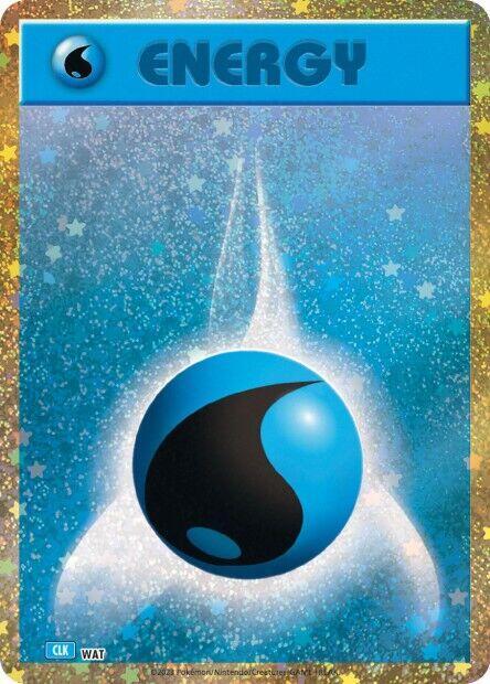 Basic Water Energy Pokemon card – Pokemon TCG Classic: Blastoise 033