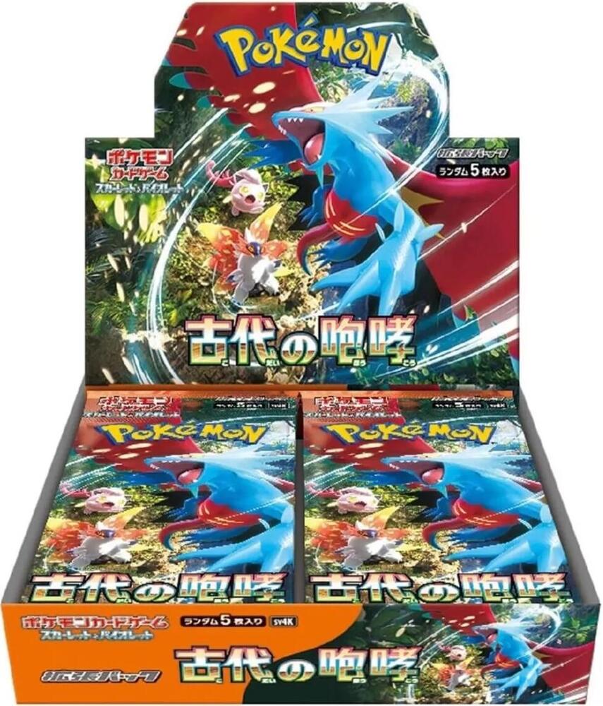 Ancient Roar Booster Box Pokemon card – SV4K: Ancient Roar