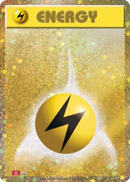 Basic Lightning Energy Pokemon card – Pokemon TCG Classic: Charizard 034