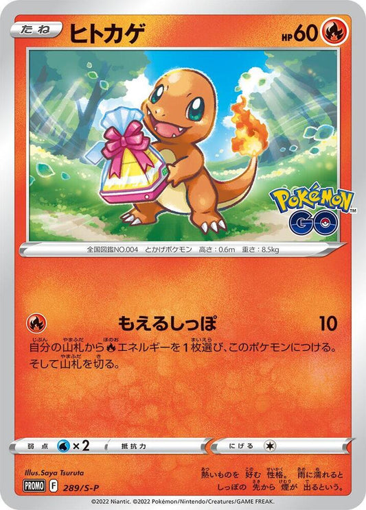 Charmander Pokemon card – S-P: Sword & Shield Promos 289/S-P