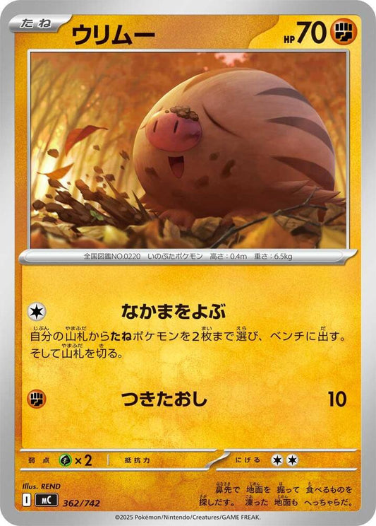 Piloswine Pokemon card –  363/742
