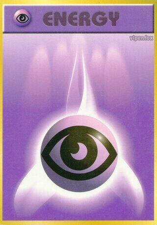Psychic Energy Pokemon card