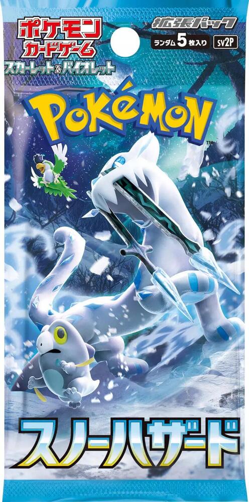 Snow Hazard Booster Pack Pokemon card – SV2P: Snow Hazard