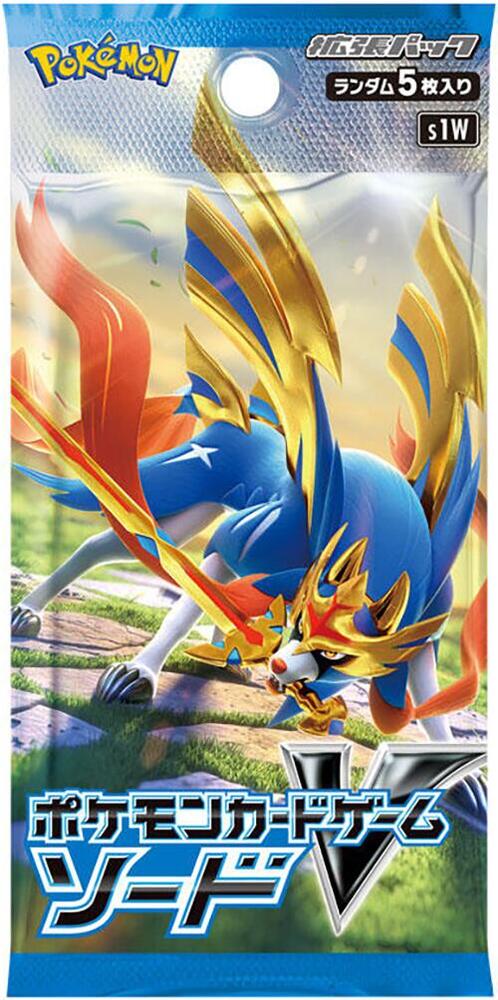 Sword Booster Pack Pokemon card – S1W: Sword