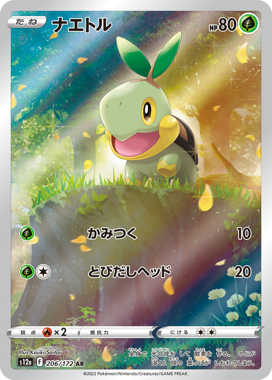 Turtwig Pokemon card – S12a: VSTAR Universe 206/172